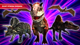2 Schermata Dinosaur Fighting Evolution 3D