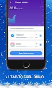 برودة الهاتف - المبرد للمعالج & معزز سرعة الهاتف تصوير الشاشة 5