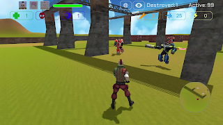 برنامه‌نما Ghost Squad: Warbots Battle عکس از صفحه