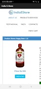 India E-Store captura de pantalla 1