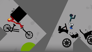 Fly Stickman Dismounting screenshot 3