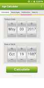 Age Calculator ภาพหน้าจอ 1