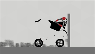 Stick Dismount Falling постер
