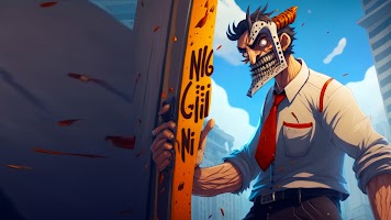 Insane Neighbor Chainsaw Man screenshot 2