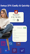 Authenticator App 2FA Password syot layar 1