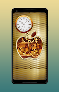 برنامه‌نما Golden Apple Clock عکس از صفحه