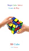 برنامه‌نما Magic 3D Cube Solver عکس از صفحه