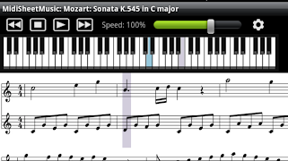 Midi Sheet Music captura de pantalla 3