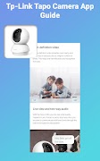 Tp-Link Tapo Camera App Guide স্ক্রিনশট 3
