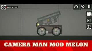 Camera Man Mod Melon Plakat