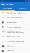 Electrical Guide (Calc & Stds) captura de pantalla 1