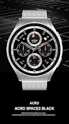 ACRO SPACE2 Black Watchface 截图 3