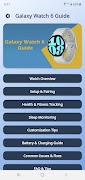 پوستر Galaxy Watch 6 Guide