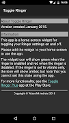 Toggle Ringer Lite captura de pantalla 3
