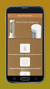 برنامه‌نما smart tower heater lite عکس از صفحه