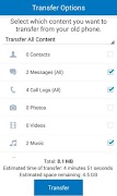 Mobile Content Transfer Wizard ảnh chụp màn hình 3
