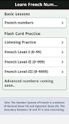 1 Schermata French Numbers & Counting