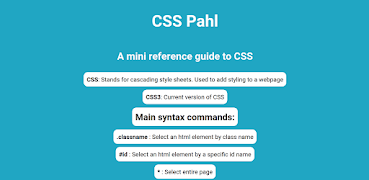 1 Schermata CSS Pahl