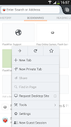 FlashFox - Flash Browser captura de pantalla 5