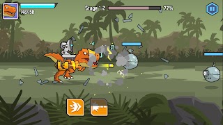 CyberDino: T-Rex vs Robots screenshot 1