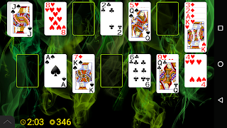 All In a Row Solitaire screenshot 1