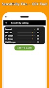 برنامه‌نما Sensitivity Fire - GFX Tool عکس از صفحه