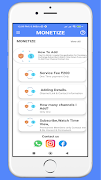 Monetize اسکرین شاٹ 3