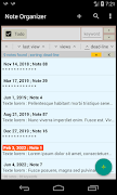 Note Organizer تصوير الشاشة 1