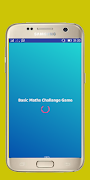 Basic Maths Challenge Game الملصق