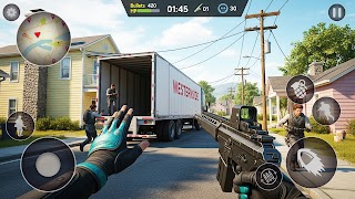 FPS Commando Strike Gun shoot screenshot 4