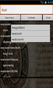 1 Schermata German Uzbek Dictionary