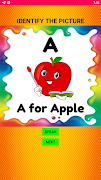 Letter Recognition Game تصوير الشاشة 2