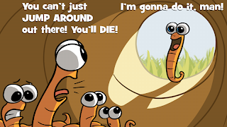 Jumpy Worm скриншот 5