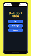 Ball sort game poster