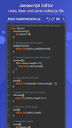JavaScript Viewer: JS Editor imagem de tela 2