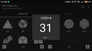 RPG Simple Dice capture d'écran 5