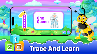 123 Games : Number Tracing syot layar 5