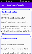 Goodnews Daily Devotion captura de pantalla 3