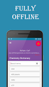 برنامه‌نما Chemistry Dictionary عکس از صفحه