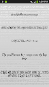Gothic Fonts Message Maker 截图 2