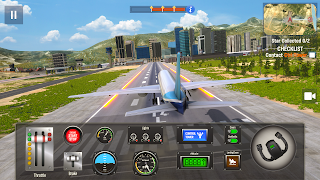 Airplane Pro: Flight Simulator اسکرین شاٹ 3