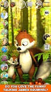 Talking James Squirrel captura de pantalla 7