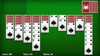 Spider Solitaire screenshot 1