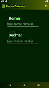 Roman Decimals تصوير الشاشة 4