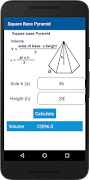 برنامه‌نما Geometry Formula & Calculator عکس از صفحه