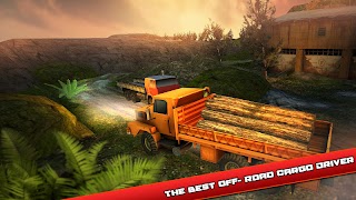 Offroad Log Transporter تصوير الشاشة 6