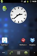 Pad Clock: Swiss Clock 포스터