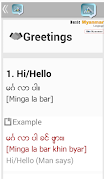 Learn Myanmar language - Basic screenshot 3
