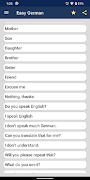 Easy German everyday  Language poster