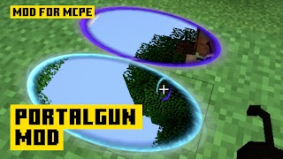 Portal Gun Mod Minecraft PE screenshot 2